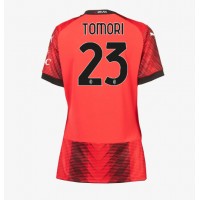 Dámy Fotbalový dres AC Milan Fikayo Tomori #23 2023-24 Domácí Krátký Rukáv